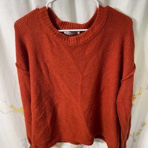 Burnt Orange Comfy Oversized Sweater